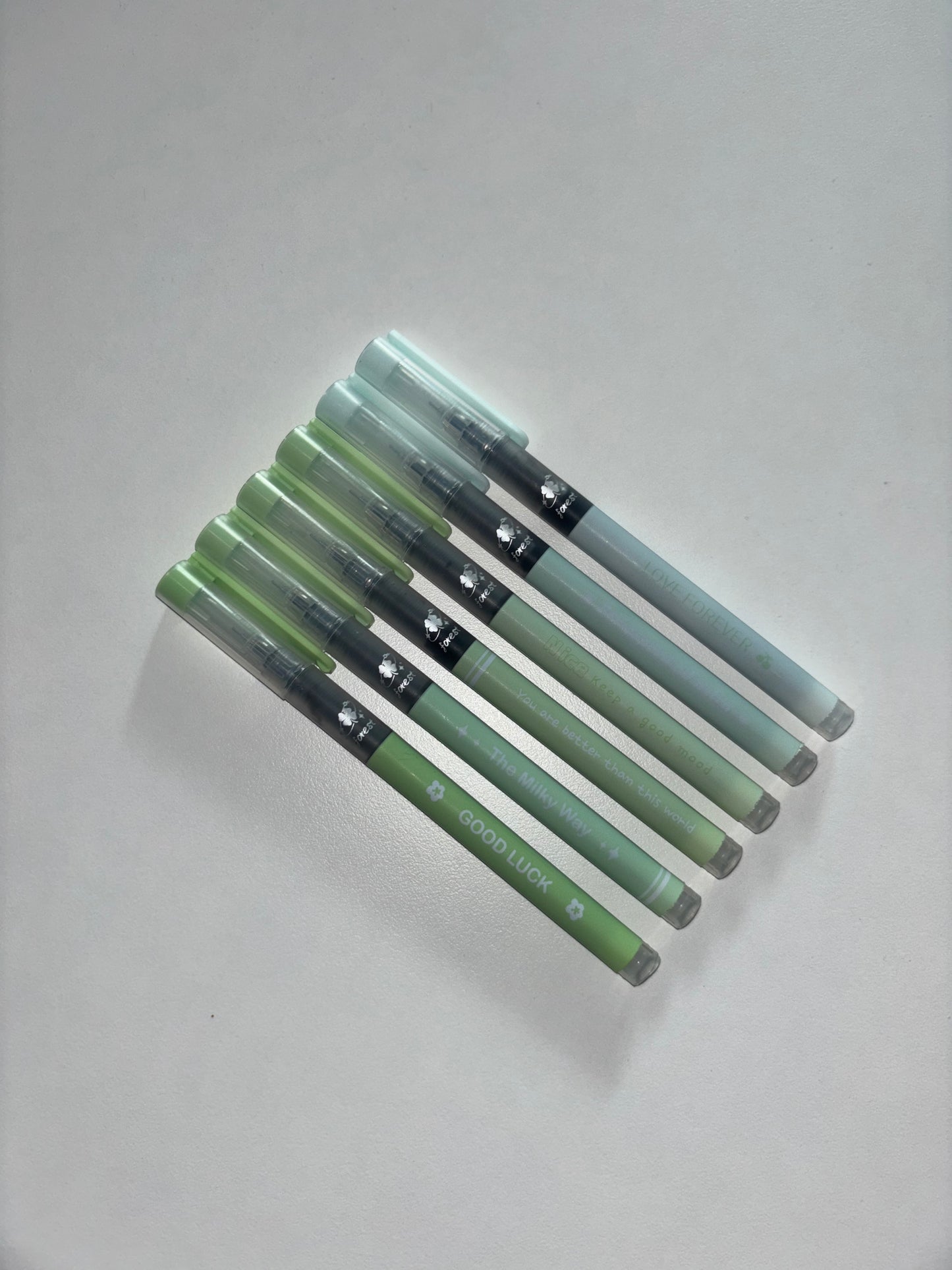 Lot de 6 stylos colorés
