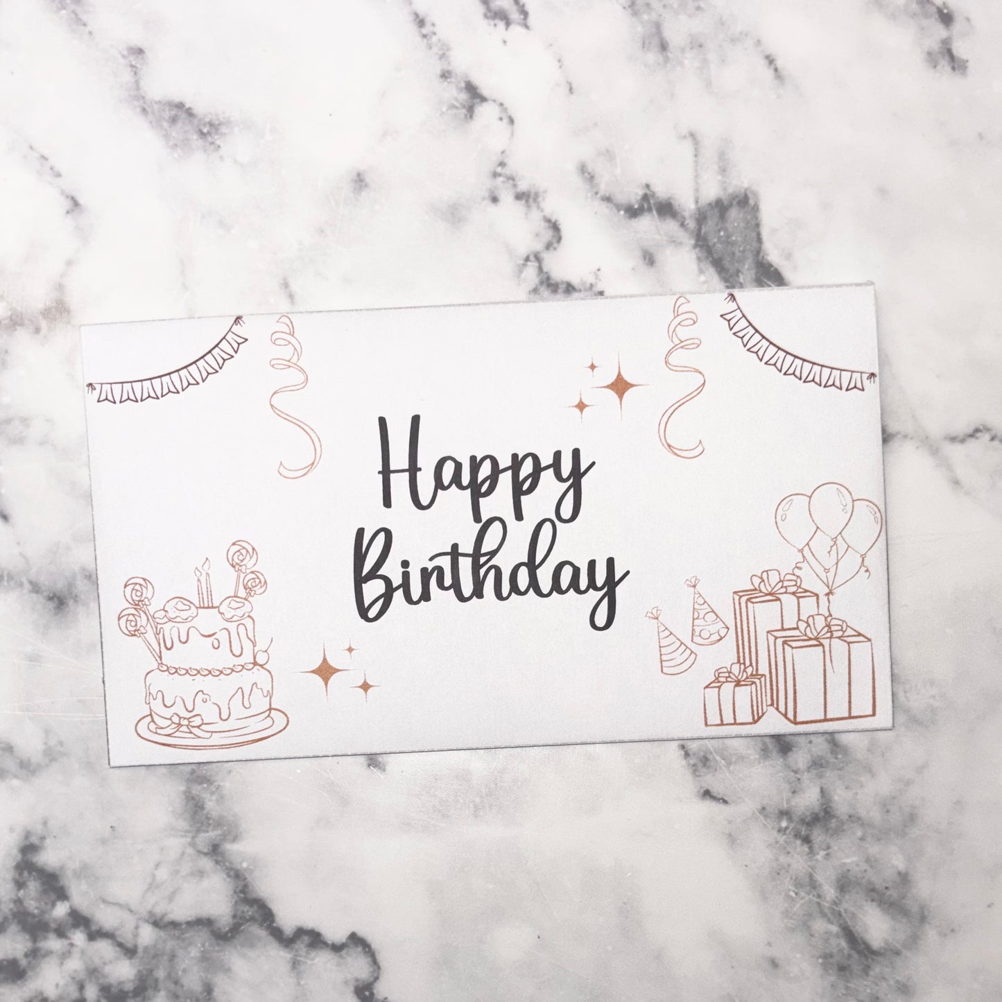 Enveloppe argent format téléchargement (pas de format physique)