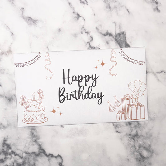 Enveloppe argent format téléchargement (pas de format physique)