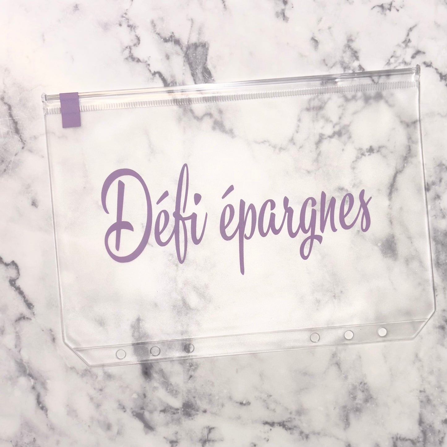 1 enveloppe SANS zip budgétaire personnalisable A5