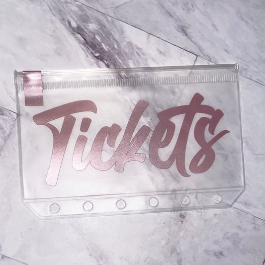 1 enveloppe SANS zip budgétaire personnalisable A7