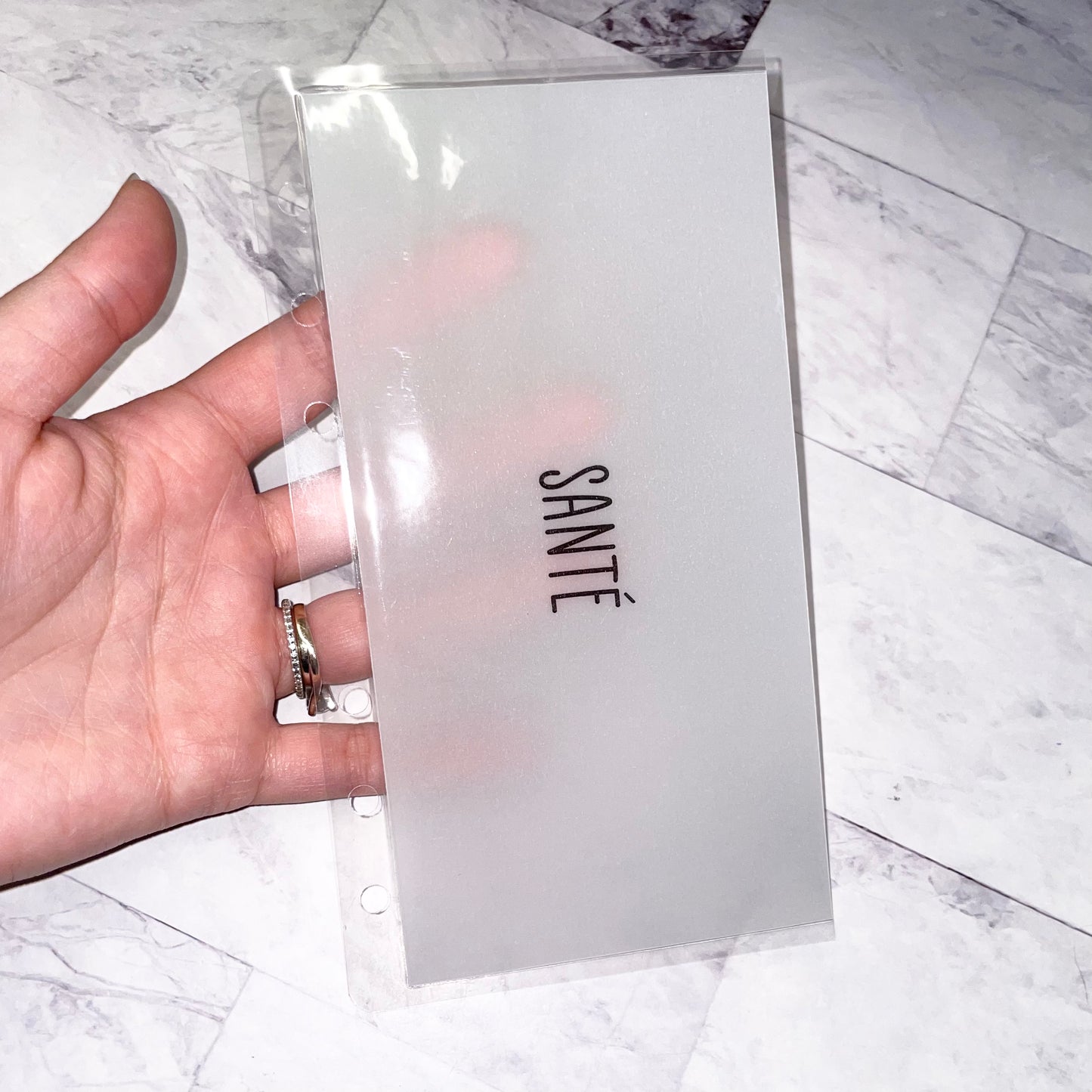 1 enveloppe minimaliste A6