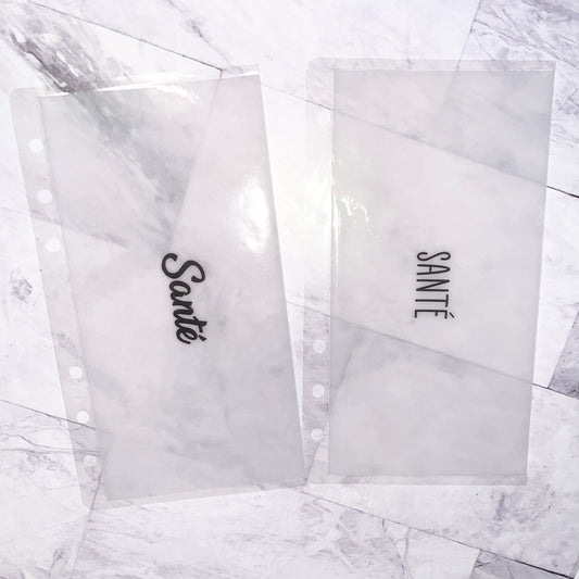 1 enveloppe minimaliste A6