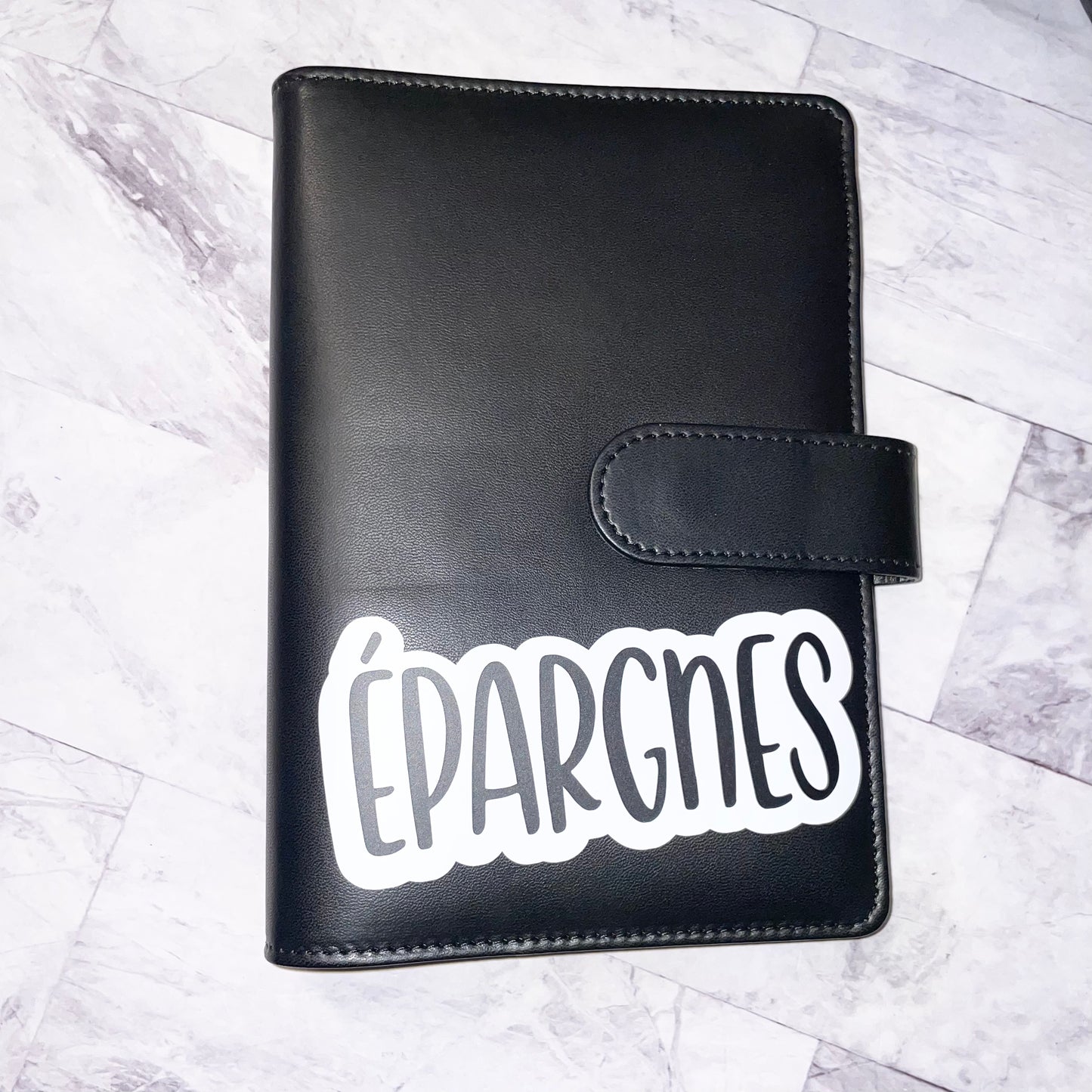 Classeur budget enveloppes A6 personnalisable