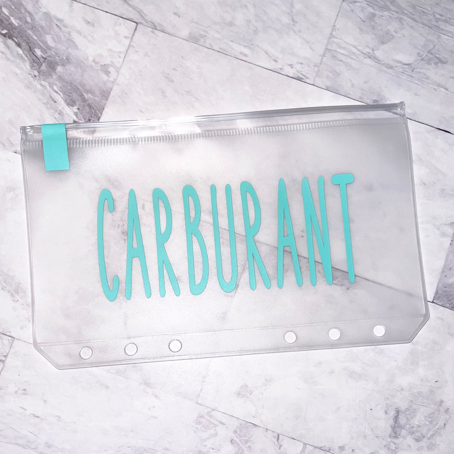 1 enveloppe SANS zip budgétaire personnalisable A6