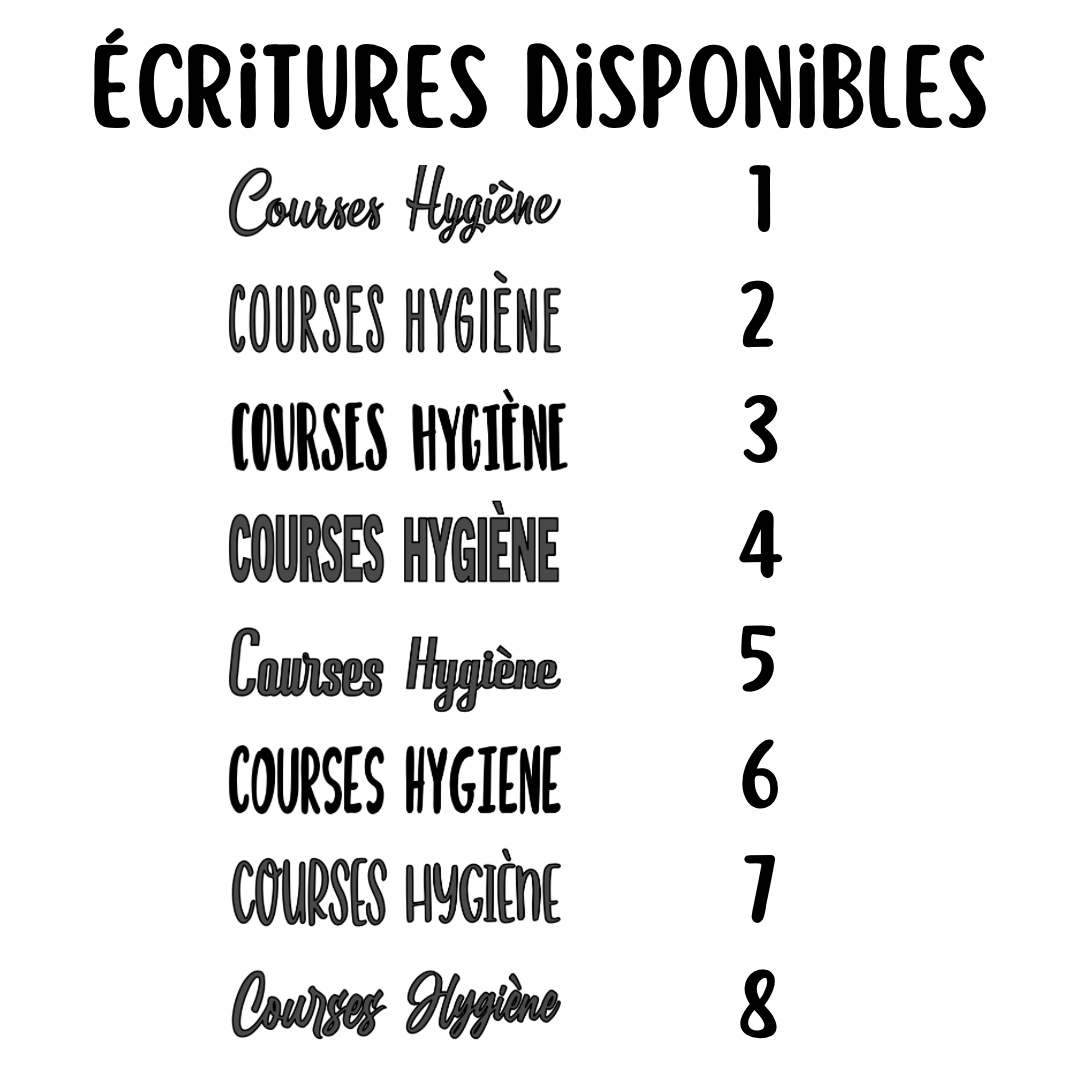 Lot de 5 Enveloppes budgétaires plastifiées transparentes format A7 personnalisables + 5 trackers perforées format A7