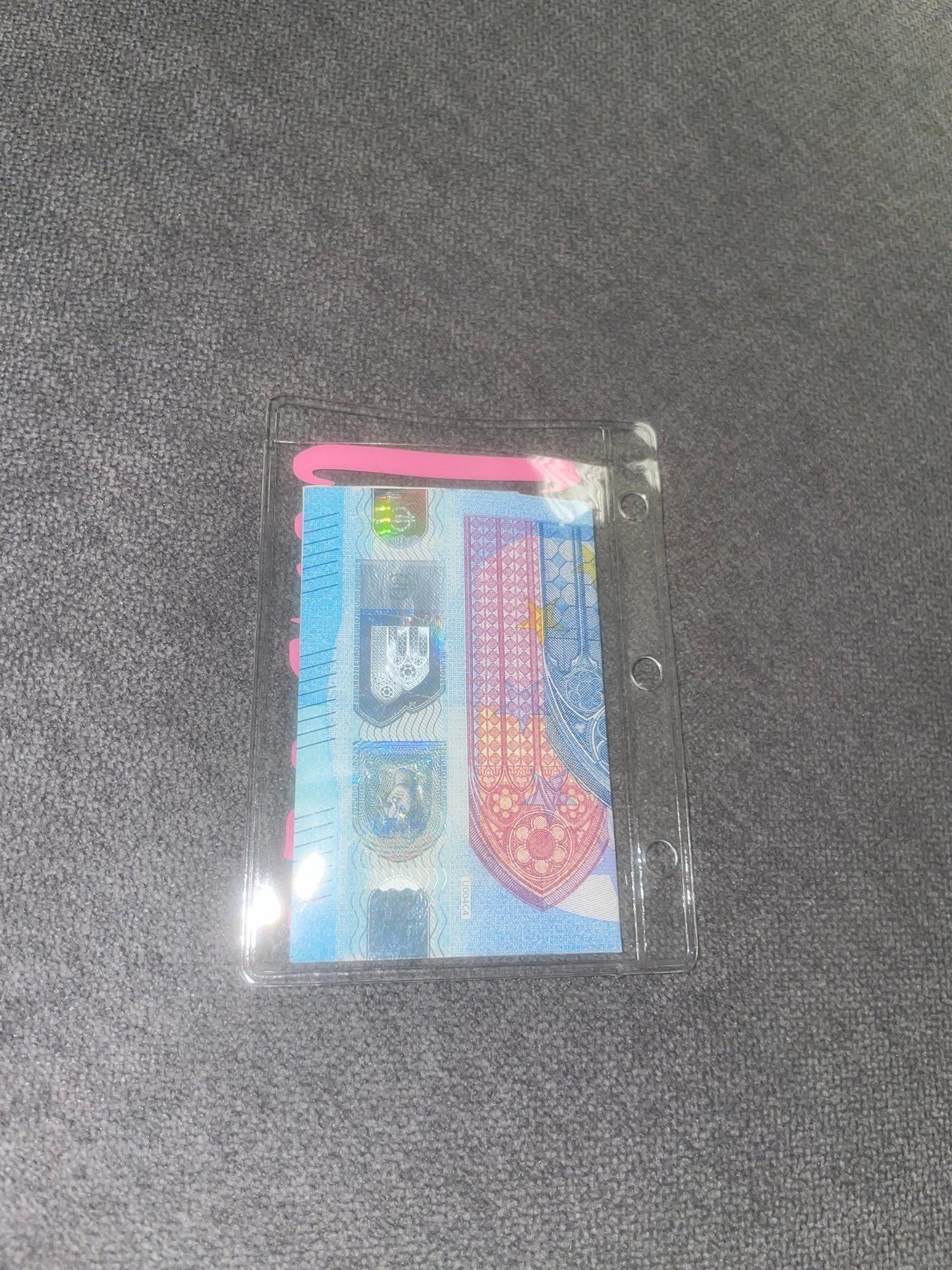 Lot de 5 enveloppes budgétaire A8, 3 anneaux personnalisable