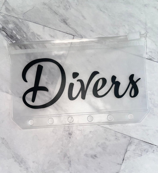 1 enveloppe zip budgétaire personnalisable A7 sans cadre