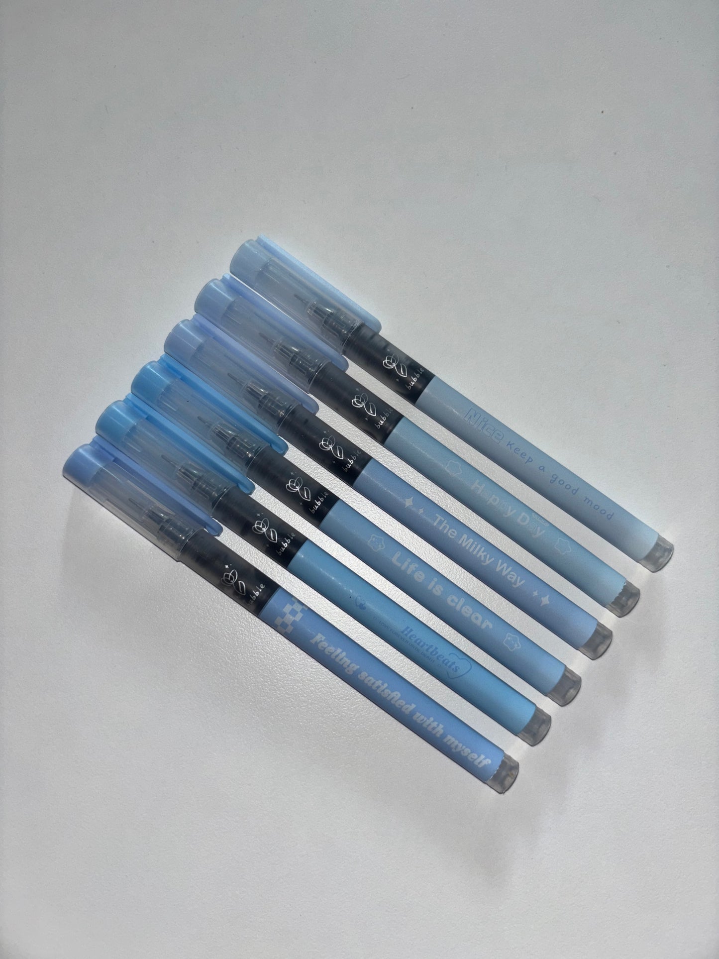 Lot de 6 stylos colorés