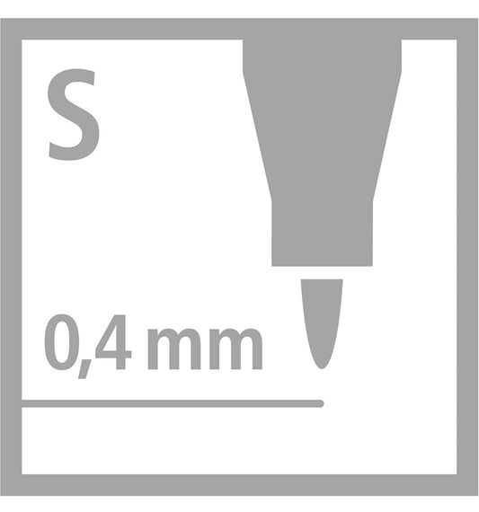 1 Marqueur permanent ultra-fin 0,4mm
